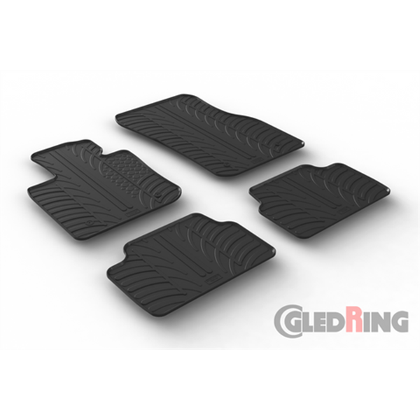 Alfombrillas De Goma Gledring Mini One F55 2014+ 5puertas